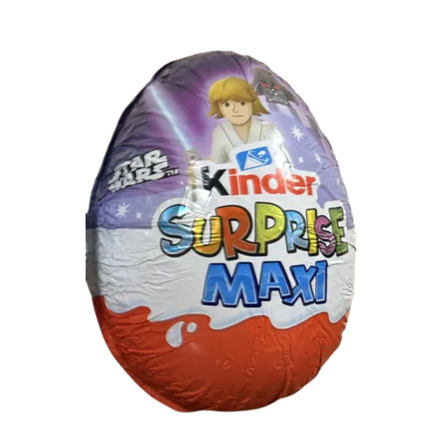 Шоколадне яйце Кіндер-сюрприз "Зоряні Війни" МАКСІ Kinder Surprise MAXI Star Wars 100 г Люк - зображення 2