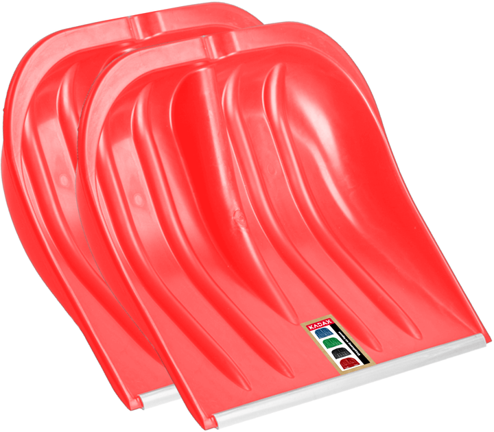 Лопата для прибирання снігу без ручки Kadax K6736 2 шт - зображення 1