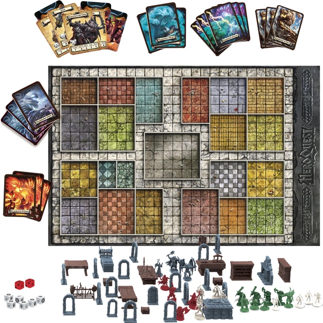 Gra planszowa Hasbro HeroQuest (wersja włoska) (5010993940493) (955555907074114) - Outlet - obraz 3
