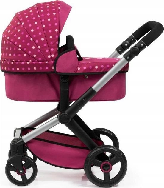 Коляска для ляльки Bayer Design XEO 17067AA Бордова (4003336170672) (955555913941033) - Уцінка - зображення 3