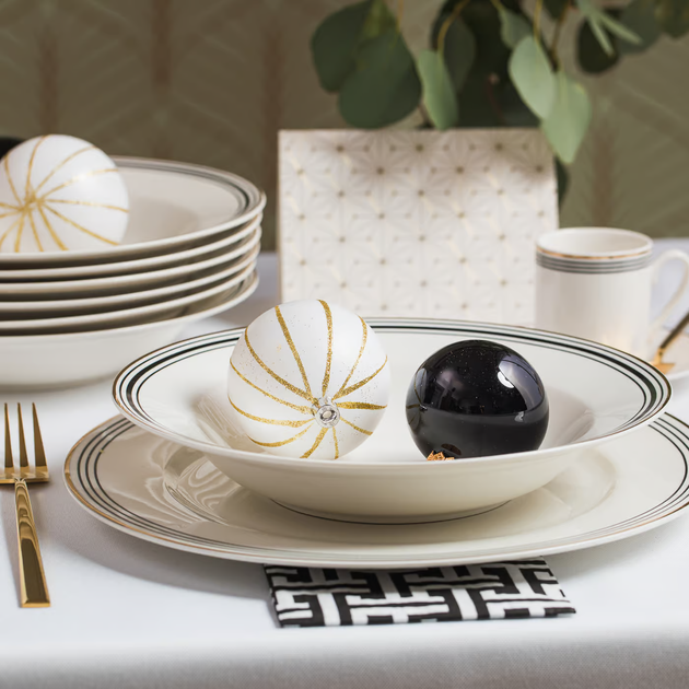 Serwis obiadowy Ambition Art Deco dla 6 osób 18-elementowy (5904134618535) (955555909526087) - Outlet - obraz 5