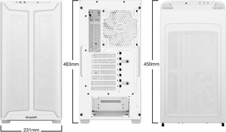 Obudowa be quiet! Pure Base 501 DX White (4260052192849) (W77Q5080000814) - Outlet - obraz 7