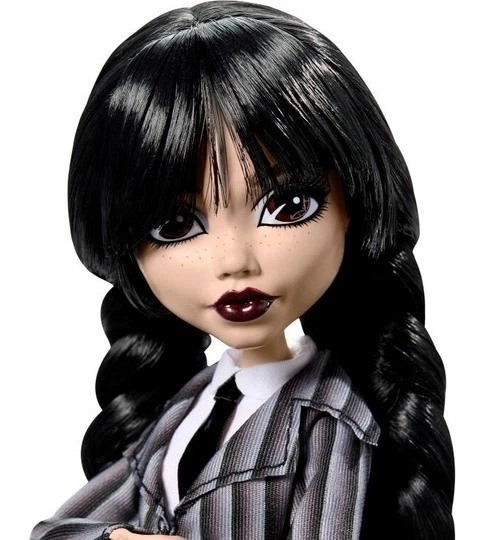 Lalka Monster High Monster x Wednesday Szkolny Mundurek (0194735230488) (955555913117394) - Outlet - obraz 4