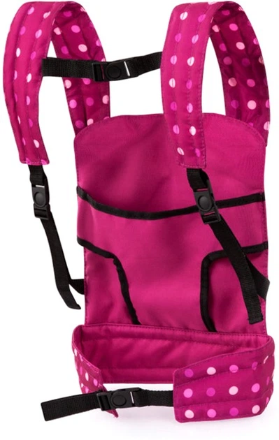 Переноска для ляльки Bayer 32.5 см Maroon (4003336622676) (955555908413501) - Уцінка - зображення 2