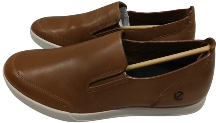 Чоловічі сліпони Ecco Leisure M 53881402034 41 Коричневі (194891882644) (955555910915683) - Уцінка - зображення 7