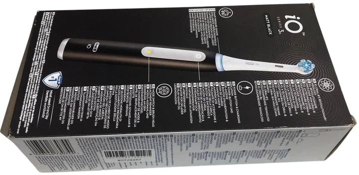 Elektryczna szczoteczka do zębów Oral-B iO 3 Matt Black (8006540730744) (955555907282576) - Outlet - obraz 2