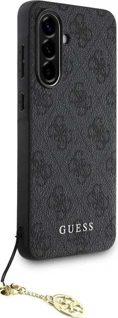 Etui plecki Guess 4G Charms Collection do Samsung Galaxy A56 Black (GUHCSA56GF4GGR) - obraz 2