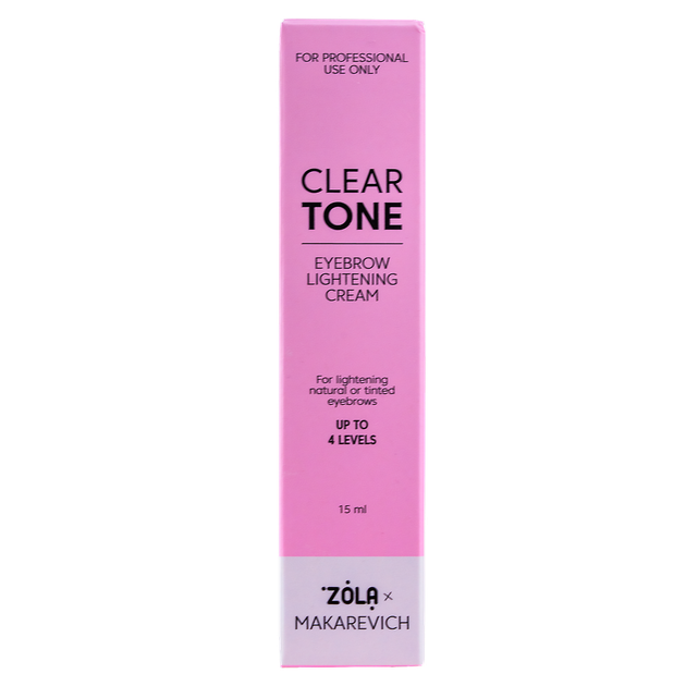 Осветлитель для бровей Clear Tone Zola x Makarevich 15мл - изображение 2