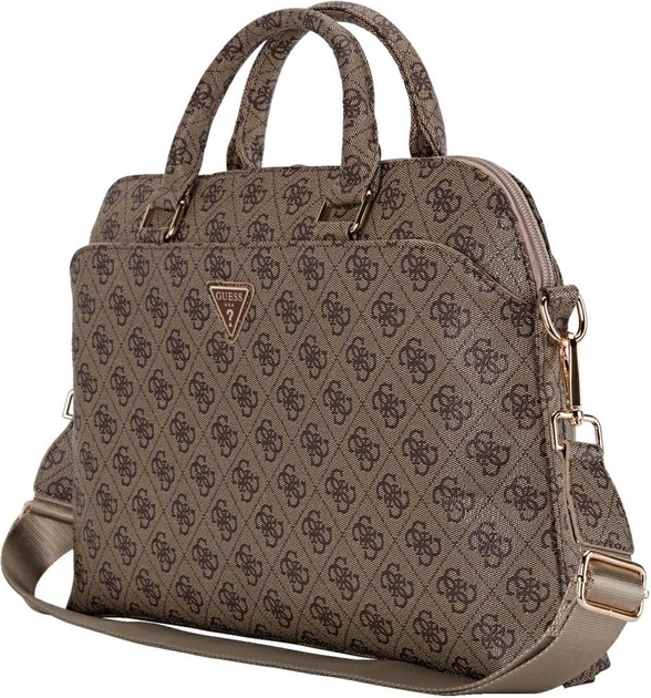 Torba na laptopa Guess 4G Triangle Logo 15" Brown (GUCB15P4DPTW) - obraz 2