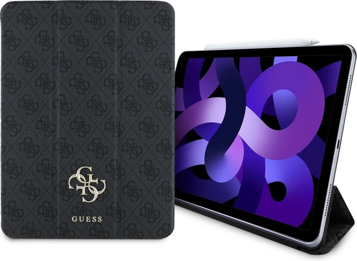 Etui z klapką Guess Magnetic 4G Big Logo do Apple iPad Air 11" 2024/2025 Black (GUFC11RM24PS4SGK) - obraz 5