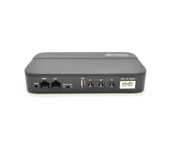 ИБП UPS-18W DC1018P YT45391 для роутеров/коммутаторов/PON/POE-430, 5//9/12V, 1A, 10400MAh(4*2600MAh), Black, BOX - изображение 2