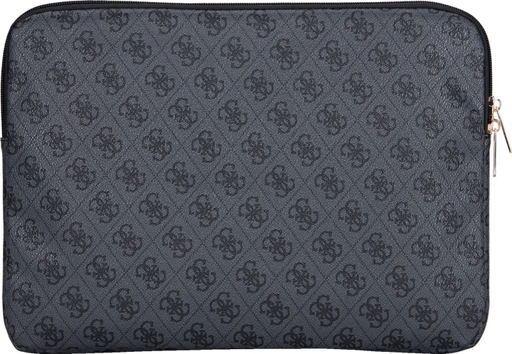 Etui na laptopa Guess 4G Zipper Pocket Triangle Logo 14" Black (GUCS14ZP4DPTK) - obraz 3