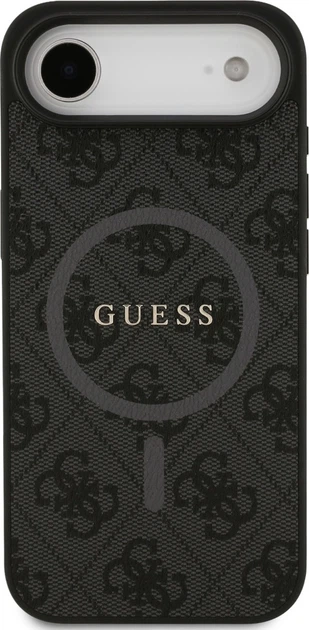 Панель Guess 4G Ring Classic Logo MagSafe для Apple iPhone Air Black (GUHMP17MG4GFRK) - зображення 2