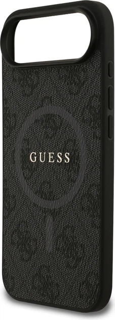 Панель Guess 4G Ring Classic Logo MagSafe для Apple iPhone Air Black (GUHMP17MG4GFRK) - зображення 6