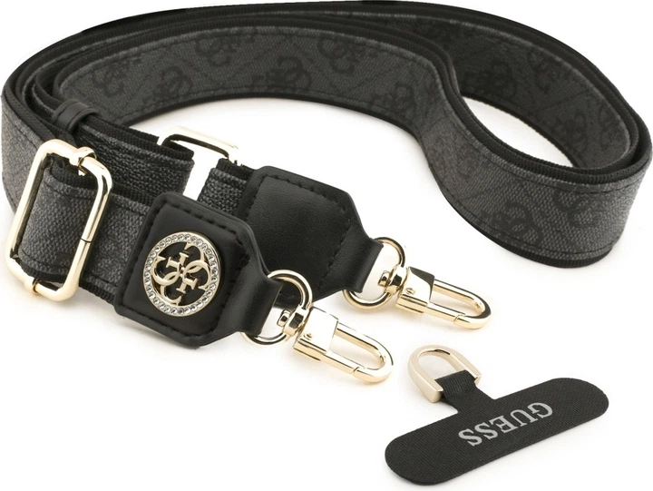 Шнурок Guess Universal CBDY 4G Tether Patch Strass Metal Logo Black (GUUCNP4DGMK) - зображення 2