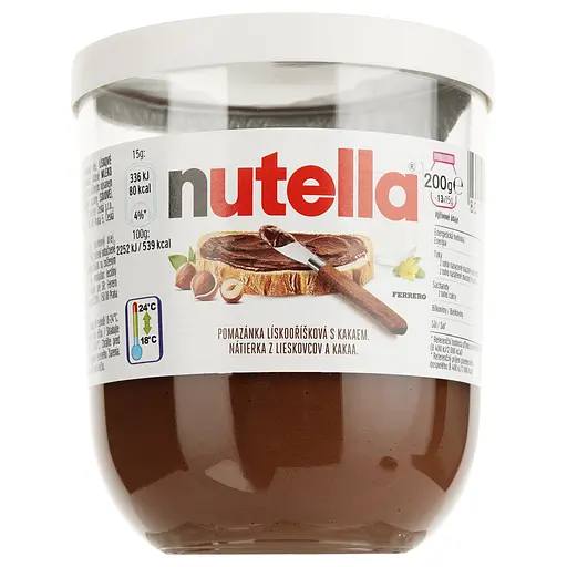 Горіхова паста Нутелла Nutella з какао 200 г - изображение 2