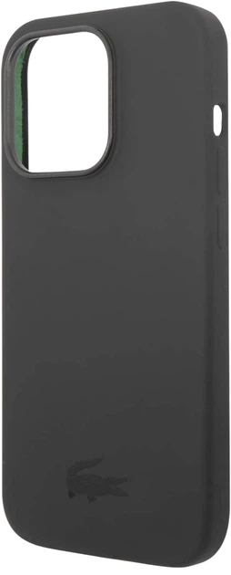 Etui Lacoste do iPhone 14 Pro Silicone Black (LCHCP14LSK) - obraz 3