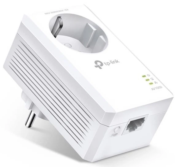 Адаптер Powerline TL-PA7017P AV1000, 1xGE, Розетка TP-Link (teh0018051) - изображение 2