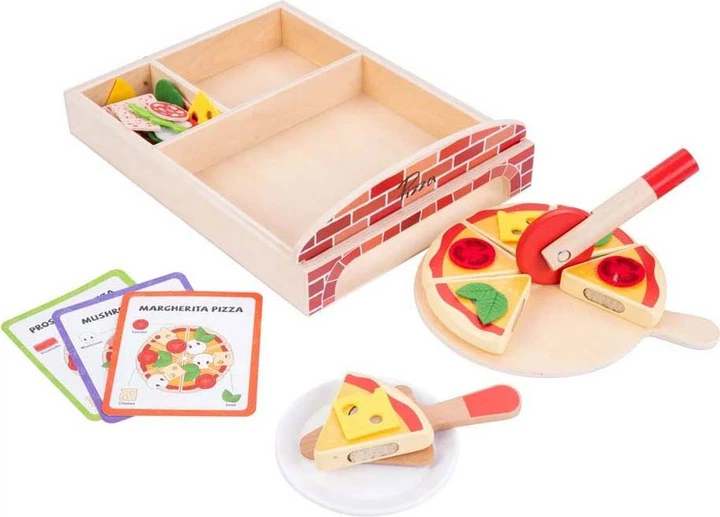 Zestaw do zabawy Dorjee Pizza Gurmet 20 elementów D3.014 (6973840431393) - obraz 4