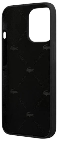 Панель Lacoste для iPhone 14 Pro max Silicone Head Crocodile Black (LCHCP14XSHK) - зображення 4
