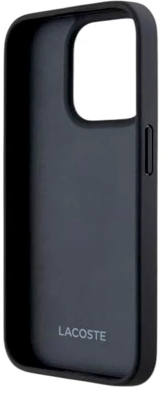 Etui Lacoste do iPhone 15 Pro Grip Stand Mono Black (LCHCP15LGSPBSK) - obraz 3