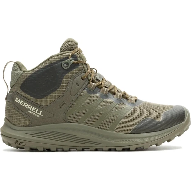 Ботинки демисезонные для туризма Merrell Nova 3 Tactical MID WP Mns Зелений 38 (100079833) - изображение 2