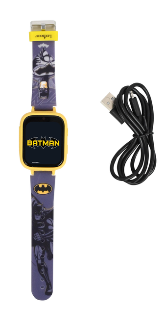 Цифровий наручний годинник Lexibook DMW070BAT Smartwatch Batman (3380743105888) - зображення 2
