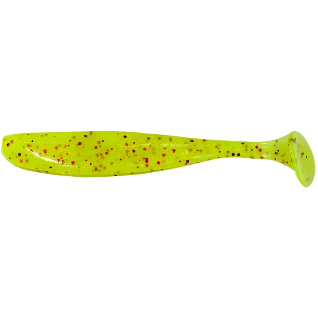 Силікон Keitech Easy Shiner 5" PAL#01 Chartreuse Red Flk (5 шт/уп) - Фото 1 Силікон Keitech Easy Shiner 5" PAL#01 Chartreuse Red Flk (5 шт/уп) - зображення 1