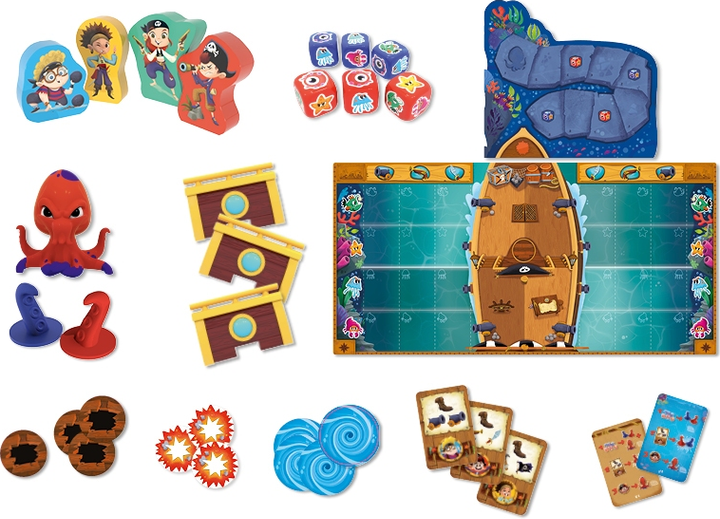 Gra planszowa Granna Loki Atak Krakena (5900221004809) - obraz 4