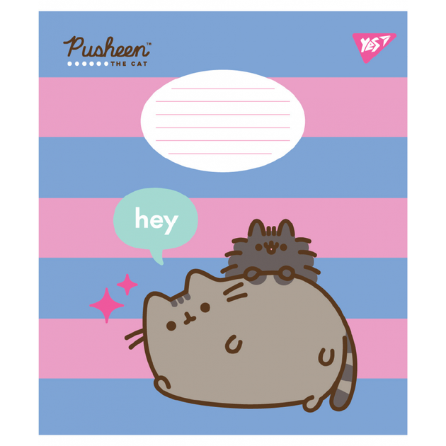 Тетрадь школьная ученическая в клетку 12 листов Pusheen пушин, тетрадь 12 страниц для девочек пушин Yes. - Фото 4 Тетрадь школьная ученическая в клетку 12 листов Pusheen пушин, тетрадь 12 страниц для девочек пушин Yes. - изображение 4