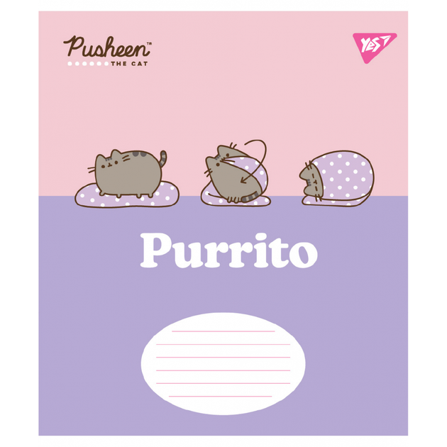 Тетрадь школьная ученическая в клетку 12 листов Pusheen пушин, тетрадь 12 страниц для девочек пушин Yes. - Фото 6 Тетрадь школьная ученическая в клетку 12 листов Pusheen пушин, тетрадь 12 страниц для девочек пушин Yes. - изображение 6