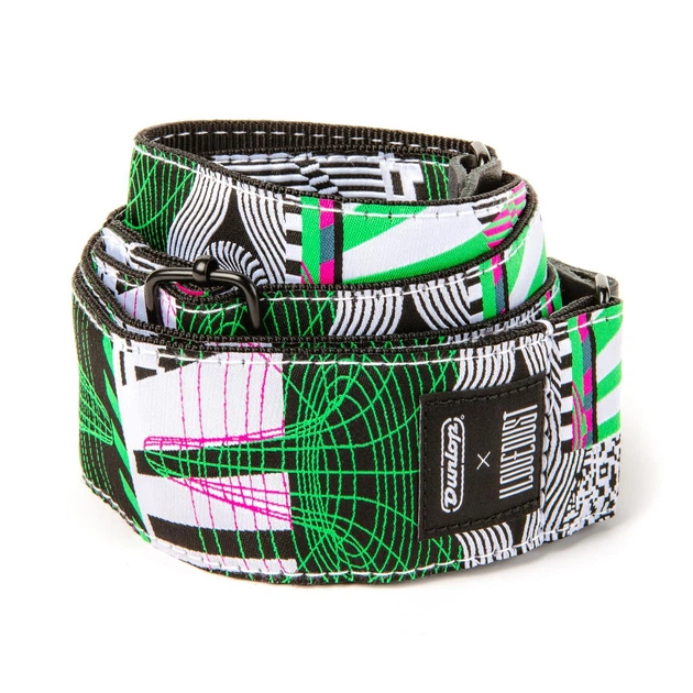 Ремень для гитары DUNLOP ILD16 ILOVEDUST TEMPEST FUZZ STRAP - Фото 1 Ремень для гитары DUNLOP ILD16 ILOVEDUST TEMPEST FUZZ STRAP - изображение 1