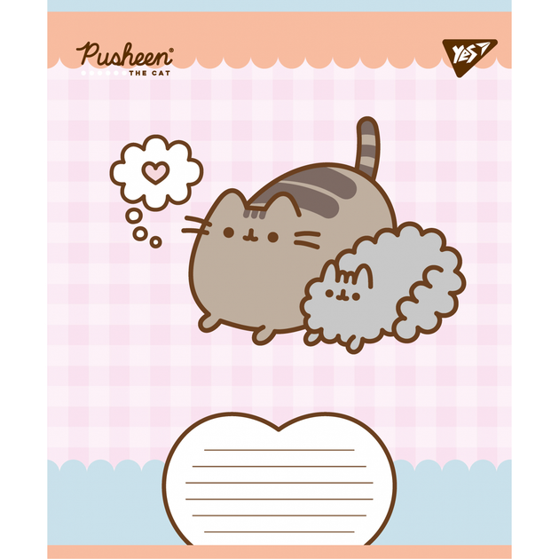 Тетрадь в клетку 12 листов Pusheen пушин, тетрадь ученическая школьная 12 страниц для девочек пушин Yes. - Фото 3 Тетрадь в клетку 12 листов Pusheen пушин, тетрадь ученическая школьная 12 страниц для девочек пушин Yes. - изображение 3
