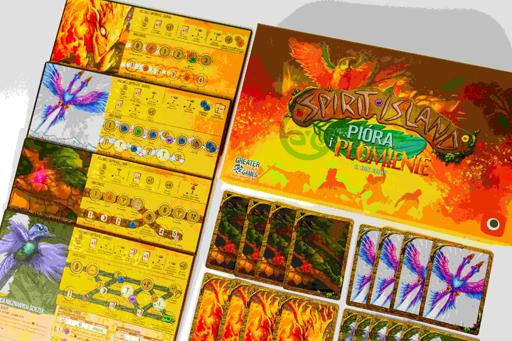 Dodatek do gry Portal Games Spirit Island: pióra i płomienie (5905794221264) - obraz 5
