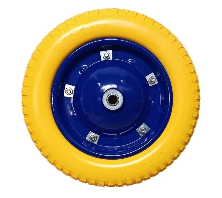 Поліуретанове колесо 3.00-8 для тачки на 20-міліметрову вісь, Goodtyre - Фото 2 Поліуретанове колесо 3.00-8 для тачки на 20-міліметрову вісь, Goodtyre - зображення 2