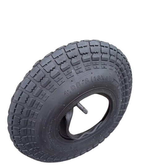 Покришка з камерою 4.00-6, для садової та будівельної тачки, Goodtyre - Фото 1 Покришка з камерою 4.00-6, для садової та будівельної тачки, Goodtyre - зображення 1