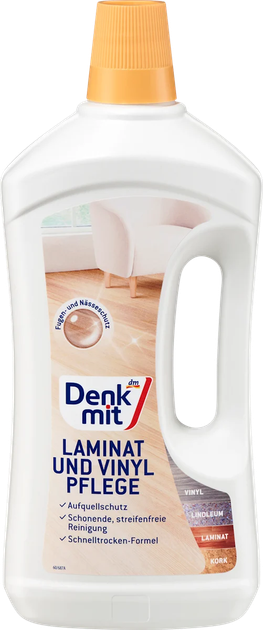 Средство DenkMit Laminat und Korkpflege 1 л - Фото 1 Средство DenkMit Laminat und Korkpflege 1 л - зображення 1