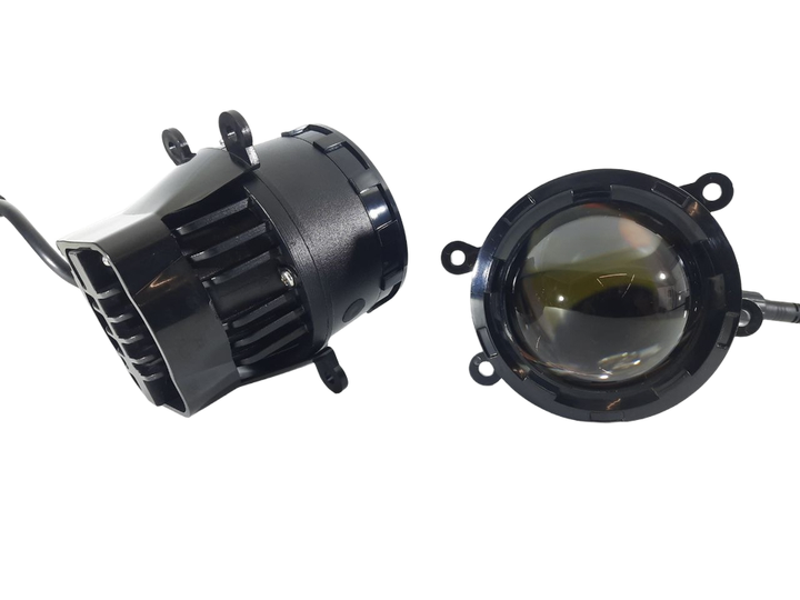 Комплект протитуманних LED фар EA D=85мм Renault/Citroen/Ford/Mitsubishi/Peugeot/Subaru 100W ПТФ FOG - зображення 4