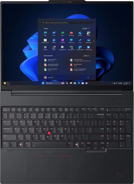 Ноутбук Lenovo ThinkPad E16 G3 (21ST0041MX) Black - зображення 4