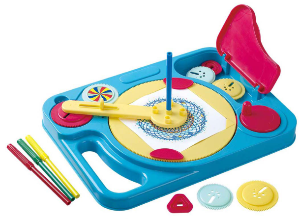 Креативний набір для малювання PlayGo Spirograf Master 19 елементів (4892401073204) - зображення 2