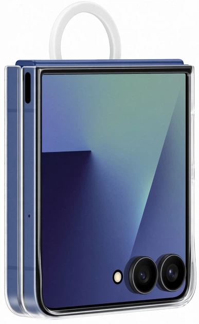 Панель Samsung Ring Case для Galaxy Z Flip7 Transparent (EF-QF766CTEGWW) - зображення 5