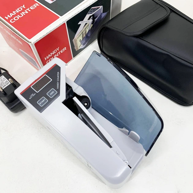 Ручная машинка для счета денег с детектором Handy Counter V30 на батарейках и от сети 220 - Фото 5 Ручная машинка для счета денег с детектором Handy Counter V30 на батарейках и от сети 220 - изображение 5