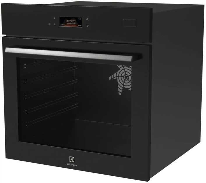 Духовой шкаф Electrolux LOB8S38Z электрический, 70л, А++, пар, дисплей, конвекция, ф-ция пароварки, телескопические направляющие, черный - изображение 3