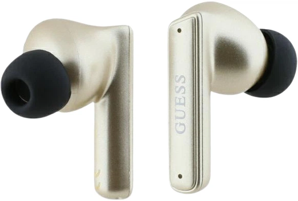 Навушники Guess Capsule Printed Logo Bluetooth 5.3 Wireless + Doc Station Gold (3666339329051) - зображення 2