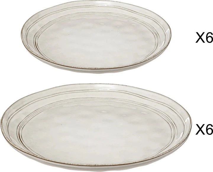 Набір тарілок Secret de Gourmet Flower 12 шт (3560232814662) - зображення 2