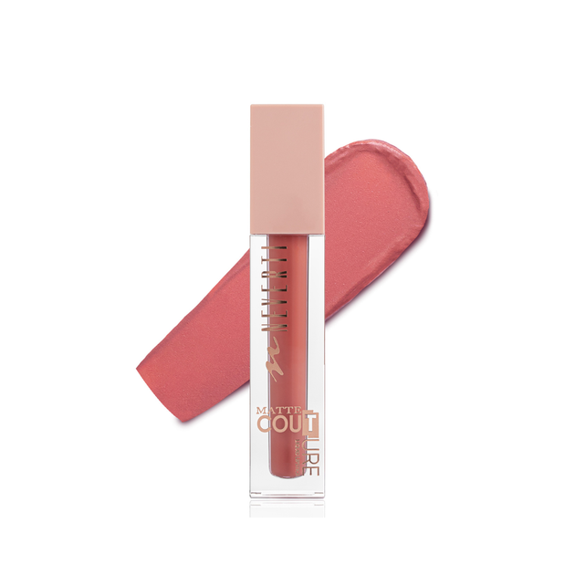 Помада для губ матова Neverti MATTE COUTURE LIQUID (NP804), 102 Lady Dior Світло-коричнева - Фото 2 Помада для губ матова Neverti MATTE COUTURE LIQUID (NP804), 102 Lady Dior Світло-коричнева - изображение 2