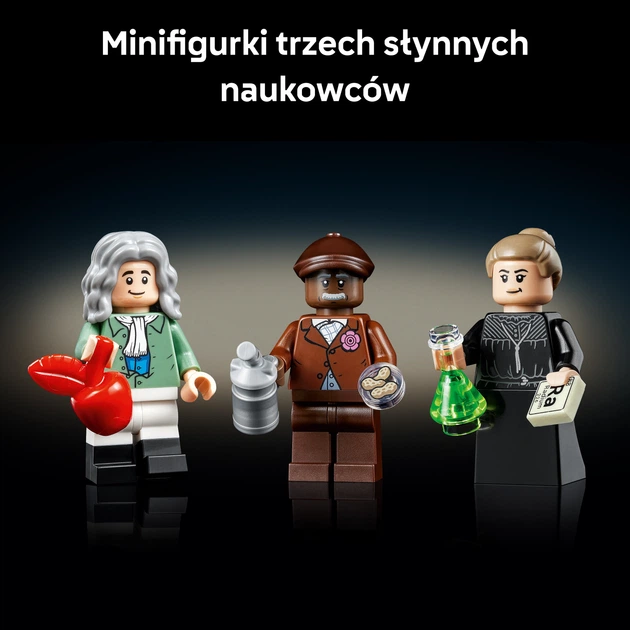 Zestaw klocków LEGO Ideas Ewolucja przedmiotów ścisłych 879 elementów (21355) - obraz 7