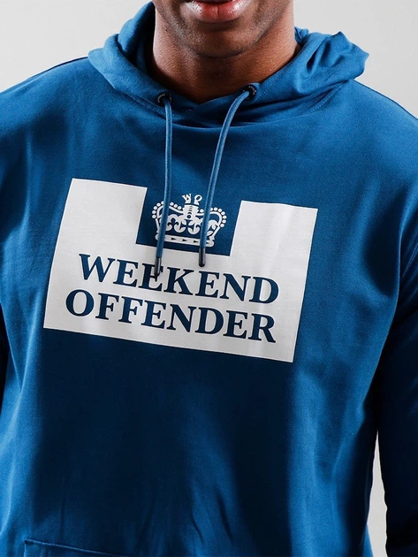 Худі Weekend Offender Garrison Голубое — размер XL - Фото 2 Худі Weekend Offender Garrison Голубое — размер XL - изображение 2