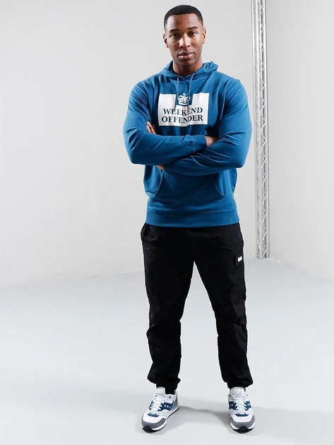 Худі Weekend Offender Garrison Голубое — размер XL - Фото 4 Худі Weekend Offender Garrison Голубое — размер XL - изображение 4
