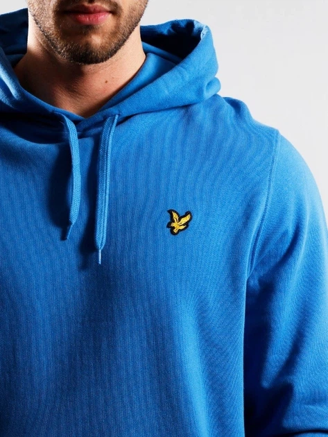Худі Lyle & Scott Pullover Блакитне — розмір L - Фото 2 Худі Lyle & Scott Pullover Блакитне — розмір L - зображення 2